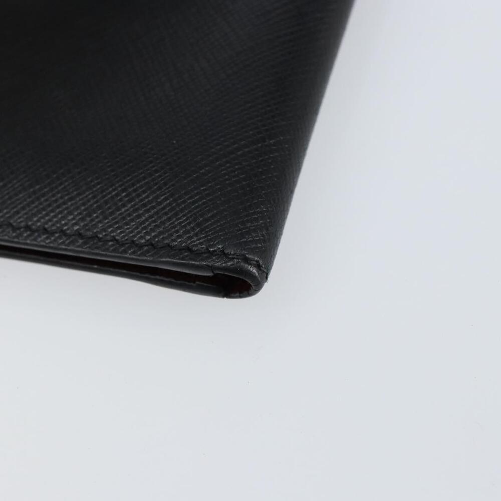 PRADA Card Case Safiano leather Black Auth bs30916 - Picture 15 of 16